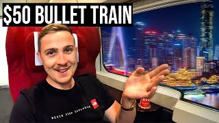 First Experience on Chinas PREMIER CLASS Bullet Train 🇨🇳 [upl. by Lua]