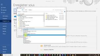 Comment enregistrer un document word [upl. by Macario]