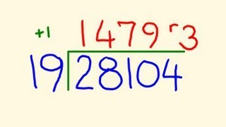 Long Division trick  Fast calculation [upl. by Ykvir128]