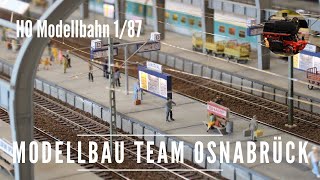 H0 Modellbahn Segmentanlage Epoche III  Modellbahn Team OS [upl. by Annahc107]