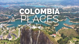 12 Best Places to Visit in Colombia  Travel Video [upl. by Lehteb]