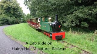 A Cab Ride on the Haigh Hall Minature Railway [upl. by Zara]