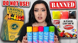 I Tested Art Supplies That Were BANNED [upl. by Dickey]