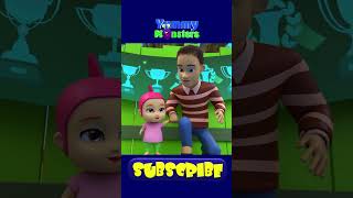 Play Nice at the Pool  Yummy Monsters shorts Nursery Rhymes  Kids Songs [upl. by Manwell]