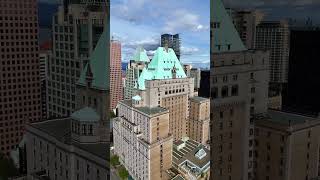 Gargoyles at Fairmont Hotel Vancouver [upl. by Aiynot]