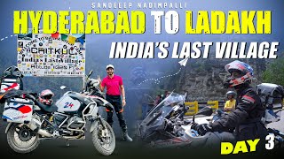 Hyderabad To Ladakh Via Spiti  Day3   Sandeep Nadimpalli  Telugu [upl. by Munster]