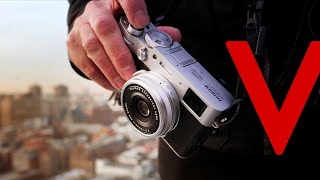 Fujifilm X100V  Hands On in NYC [upl. by Ahsinid13]