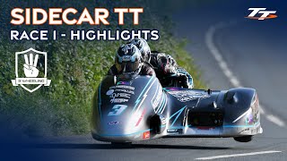 3WheelingMedia Sidecar TT Race 1  Highlights  2024 Isle of Man TT Races [upl. by Locklin]