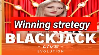 Blackjack winning strategy [upl. by Nappie]