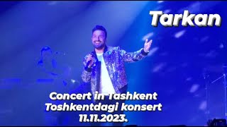 TARKAN  Live In Tashkent 2023 music tarkan tashkent uzbekistan humoarena concert концерт [upl. by Draneb687]