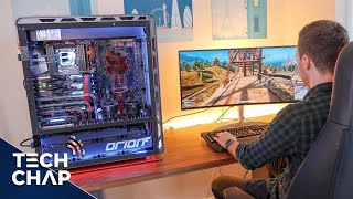 The ULTIMATE 30000 Gaming PC 😮  The Tech Chap [upl. by Anoirb433]