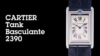 Cartier Tank Basculante Mechanique 2390 [upl. by Hagai]