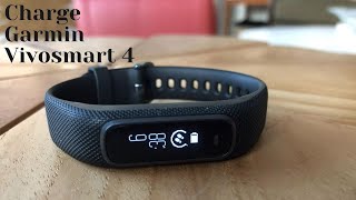 How to Charge Garmin Vivosmart Watch [upl. by Titos]