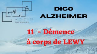 ALZHEIMER et démence à corps de LEWY [upl. by Lovel]