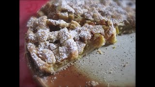 Recette Tarte à la Rhubarbe Super Facile [upl. by Ppilihp691]