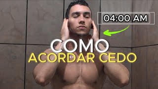 Como eu acordo as 400 am Todo os dias  Como acordar mais cedo treinando seu relógio biológico [upl. by Jan509]