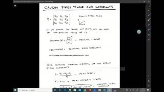 22 Cauchy Stress Tensor Invariants and Stress Paths [upl. by Penrose856]