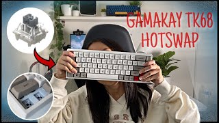 Gamakay TK68 65 Hotswap Mechanical Keyboard Review [upl. by Smoht]