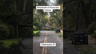 Aftermath of Hurricane Helene Tallahassee Florida [upl. by Aicsila]