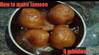 Vegnan veg recipes How to make simple Jamoon [upl. by Aiekam]