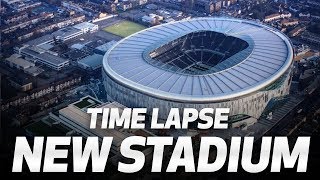 SPURS NEW STADIUM TIME LAPSE  20162019 TRANSFORMATION [upl. by Eldwon]