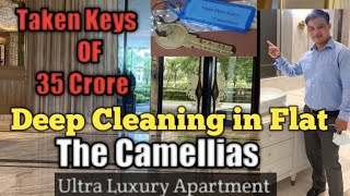 Taking Luxury 35 Crore Flat Possession in quotThe Camelliasquot Deep Cleaning Done [upl. by Nwahsram]