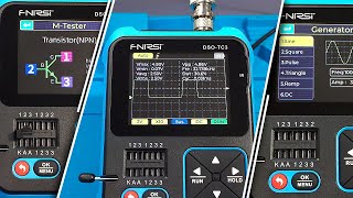 FNIRSI DSOTC3 la herramienta multipropósito más completa para electrónica [upl. by Allesig704]