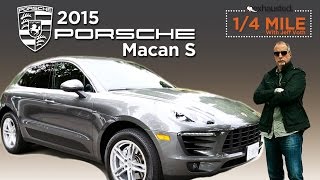 Exhausted 14 Mile 2015 Porsche Macan S Review [upl. by Jariv557]