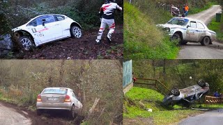 Rally Ciudad de Langreo 2023  Crashes amp Big Show  CMSVideo [upl. by Richella580]