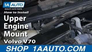 How to Replace Engine Mount 9907 Volvo V70 [upl. by Adiehsar157]