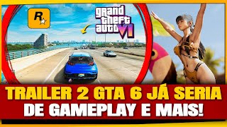 TRAILER 2 do GTA 6 traria GAMEPLAY e História do Jason  Update STELLAR BLADE e Mais [upl. by Karmen]