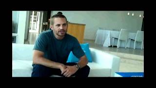 Paul Walker and Davidoff Cool Water Interview  Unedited [upl. by Ellesirg]