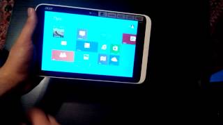 Обзор планшета на Windows8 Acer Iconia Tab W3810 64Gb [upl. by Vassaux]