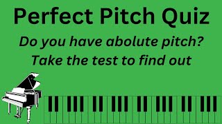 Have You Got PERFECT PITCH Take the Test to find out [upl. by Bremen]