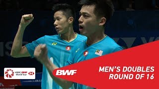 R16  MD  ENDOWATANABE JPN 4 vs GOHTAN MAS  BWF 2019 [upl. by Ycrad]