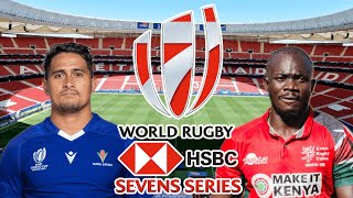 SAMOA 7s vs KENYA 7s MADRID Sevens 2024 Live Commentary [upl. by Ninos]