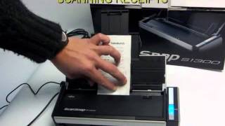 Fujitsu ScanSnap S1300 Duplex ADF Document Scanner review [upl. by Afinom]