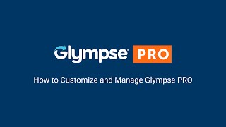 How to Customize and Manage Glympse PRO [upl. by Adnawad501]