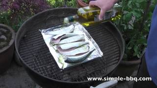 How to BBQ Mackerel [upl. by Anwahsat547]