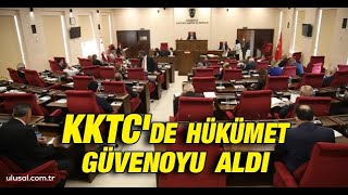 KKTCde yeni hükümet güvenoyu aldı [upl. by Ahsok]