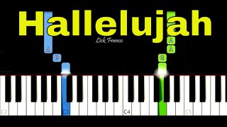 HALLELUJAH Easy Piano Tutorial [upl. by Nylekcaj]