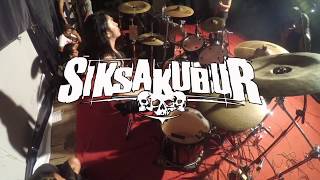 Drumcam SIKSAKUBUR  Renounce Me Live At KEDIRI 2017 [upl. by Gottuard]