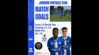 Jarrow 30 Alnwick Town MATCH GOALS 27th July 2024 [upl. by Adieno]