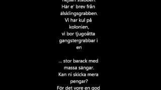 Cornelis Vreeswijk  Brev från Kolonien Lyrics [upl. by Atrice496]