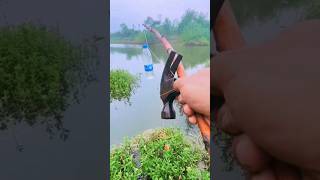 MEMANCING DENGAN MENGGUNAKAN PALU shorts viralshorts fyp reaction [upl. by Terra737]