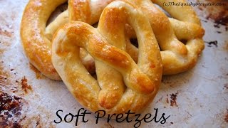 Buttery Soft Mall Pretzels Recipe [upl. by Persian374]