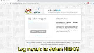 Cara mengisi Cuti Sakit di dalam HRMIS [upl. by Risteau]