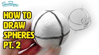 How to Draw Spheres in Your Drawings  Pt14 of Beginner Drawing Course [upl. by Calisa777]