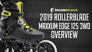 2019 Rollerblade Maxxum Edge 125 3WD Inline Skate Overview by InlineSkatesDotCom [upl. by Lema]