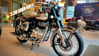 2024 ROYAL ENFIELD CLASSIC 350 EMERALD GREEN🟢 TOP MODEL  DETAILED REVIEW🔥 FEATURE ONROAD PRICE🔥 [upl. by Mun70]